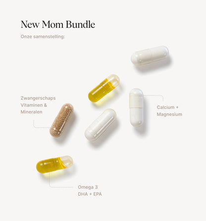 Vitamines Na Bevalling - New Mom Bundel