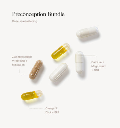 Zwanger Worden Vitamines - Preconceptie Bundel