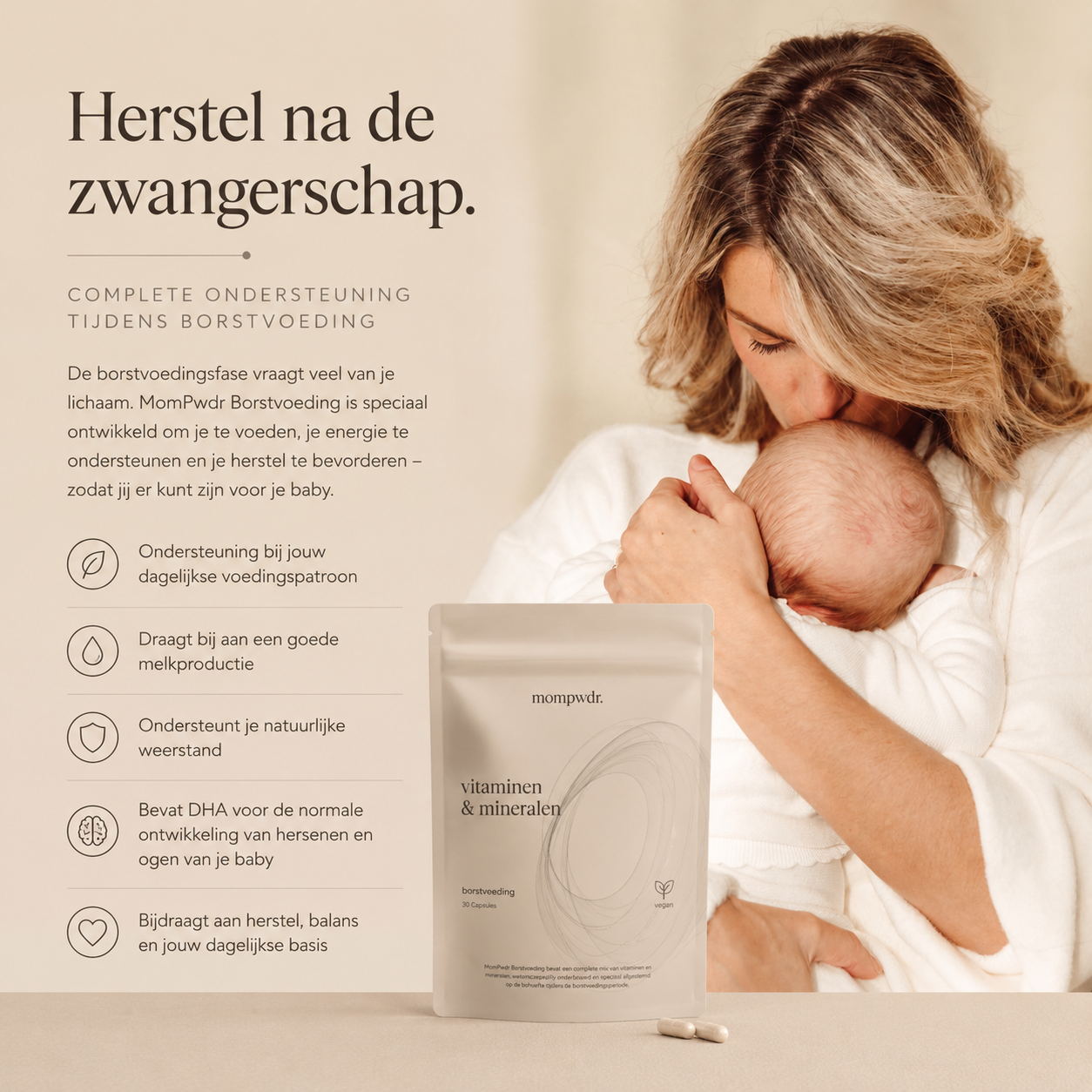 Vitamines Borstvoeding - Borstvoeding supplementen