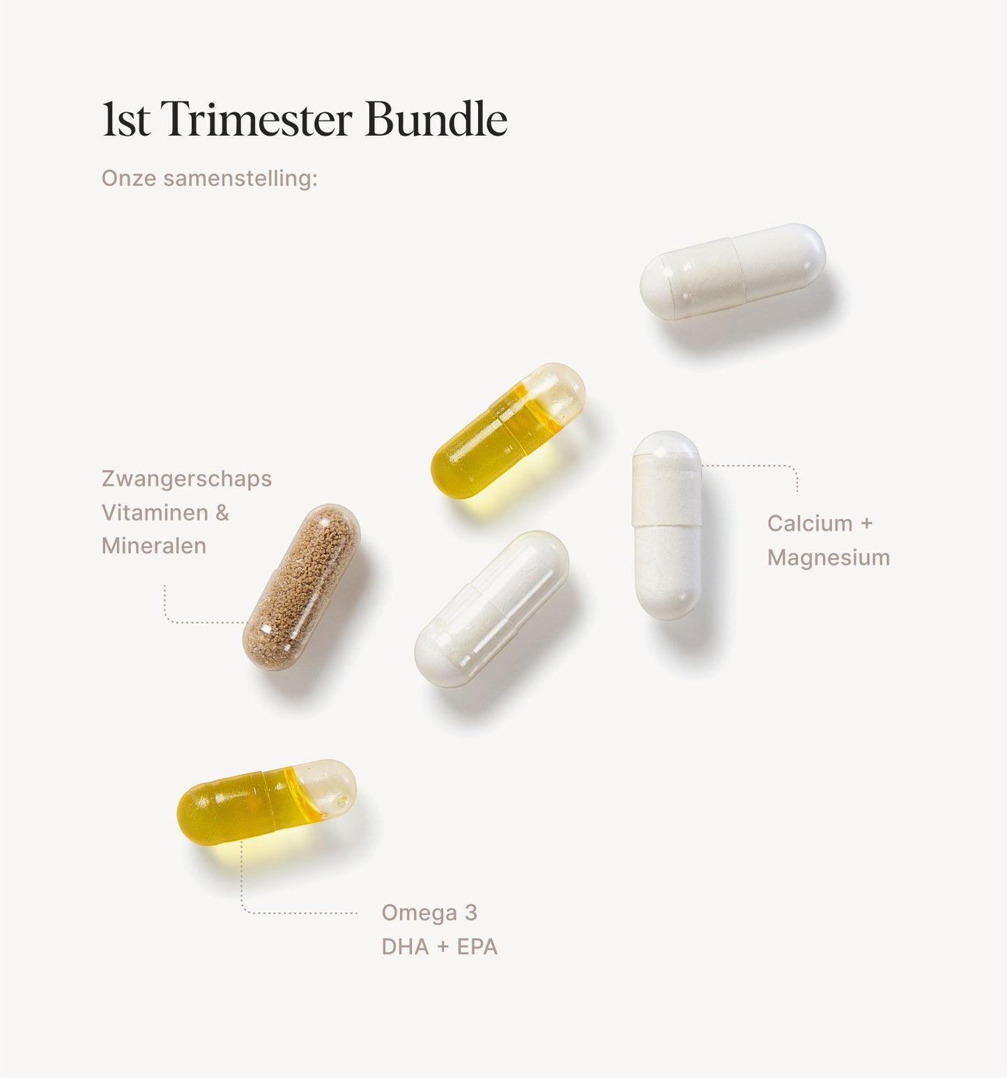 Vitamines Zwangerschap - 1e Trimester Bundel